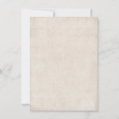 ヴィンテージ猫の誕生日会への招待 招待状 (裏面)