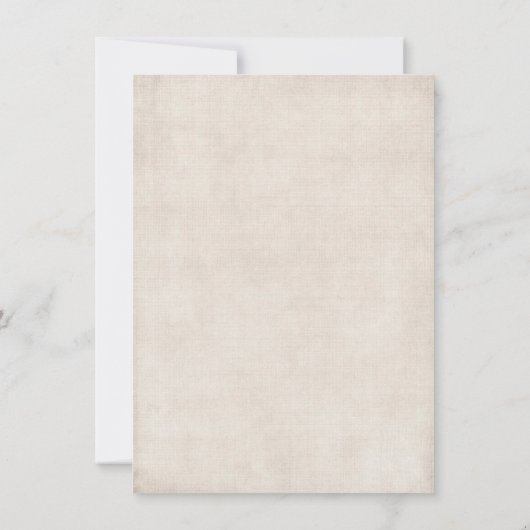 ヴィンテージ猫の誕生日会への招待 招待状 (裏面)