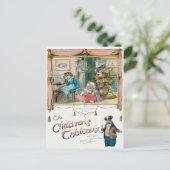 ヴィンテージ猫はがき ポストカード (スタンド正面)