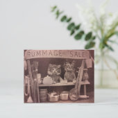 ヴィンテージ猫ランドマーゲセールはがき ポストカード (スタンド正面)