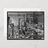 ヴィンテージ猫法廷 ポストカード (正面/裏面)