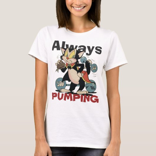 ヴィンテージ猫漫画ブックのカスタマイズおもしろい可能 Tシャツ (正面)