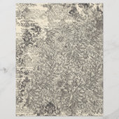 ヴィンテージ猫紙ラベル (裏面)