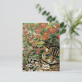 ヴィンテージ猫葉書 ポストカード (スタンド正面)