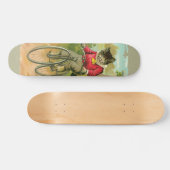 ヴィンテージ猫 スケートボード (横)