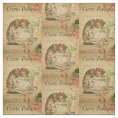 ヴィンテージ猫 ファブリック (見本)