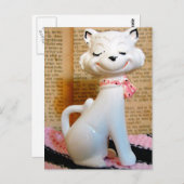 ヴィンテージ猫 ポストカード (正面/裏面)