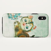 ヴィンテージ猫 Case-Mate iPhoneケース (裏面(横))