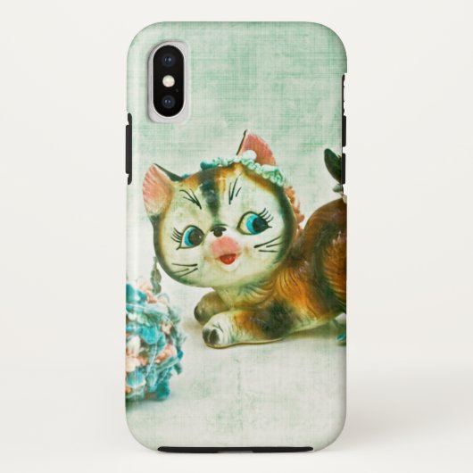 ヴィンテージ猫 Case-Mate iPhoneケース (裏面)