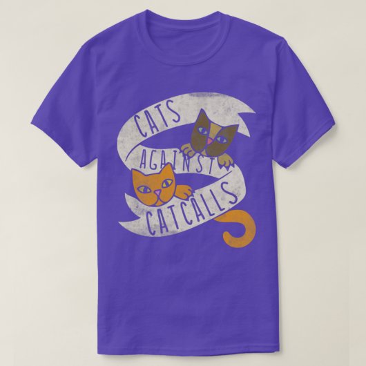 ヴィンテージ猫 Tシャツ (デザイン正面)
