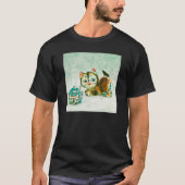 ヴィンテージ猫 Tシャツ (正面)