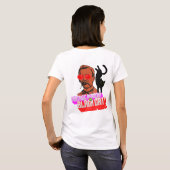 ヴィンテージ猫 Tシャツ (裏面フル)