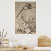 ヴィンテージ猿 ポスター (キッチン)