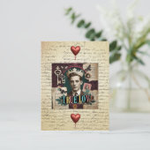 ヴィンテージ王位の紳士「真の愛」 ポストカード (スタンド正面)