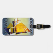 ヴィンテージ王室のな郵便旅行ポスター荷物のラベル ラゲッジタグ (正面横)