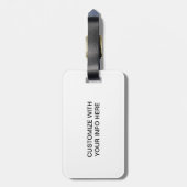 ヴィンテージ王室のな郵便旅行ポスター荷物のラベル ラゲッジタグ (裏面縦)