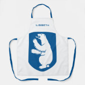 ヴィンテージ王室ののグリーンランドの紋章 エプロン (正面)