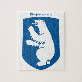 ヴィンテージ王室ののグリーンランドの紋章 ジグソーパズル