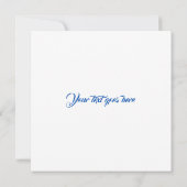 ヴィンテージ王室のアンティーク青縁ど船 (裏面)