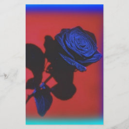 ヴィンテージ王室のブルーバラ固定 便箋