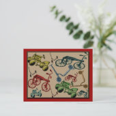 ヴィンテージ玩具 ポストカード (スタンド正面)