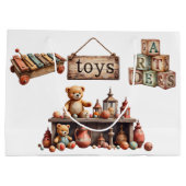 ヴィンテージ玩具 ラージペーパーバッグ (裏面)