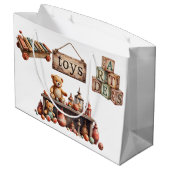 ヴィンテージ玩具 ラージペーパーバッグ (裏面アングル)