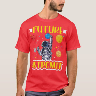 ヴィンテージ理学部生引用文未来宇宙飛行士 Tシャツ