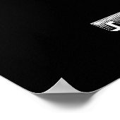 ヴィンテージ理容師おもしろいマレー玉子 ポスター (角)