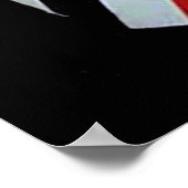 ヴィンテージ理容師店看板 ポスター (角)