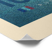 ヴィンテージ環太平洋旅行ポスター ポスター (角)