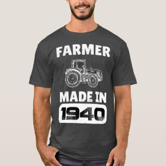 ヴィンテージ生まれ農家1940年83歳の父親D Tシャツ