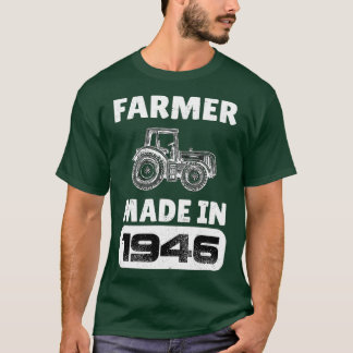 ヴィンテージ生まれ農家1946年77歳の父親D Tシャツ