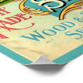 ヴィンテージ生成シーズポスター ポスター (角)