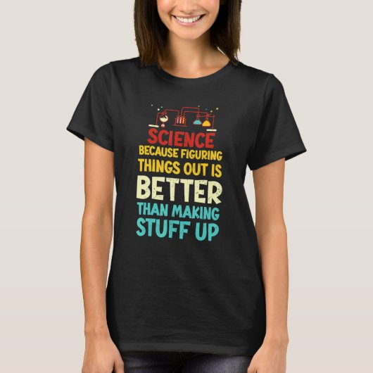ヴィンテージ生物学の原因は物事 Tシャツ (正面)