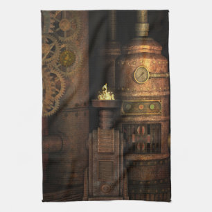 ヴィンテージ産業Steampunk キッチンタオル