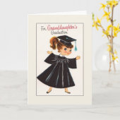 ヴィンテージ用卒業カード カード (黄色い花)