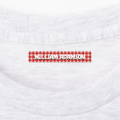 ヴィンテージ用格子状防水名ラベル ラベル (貼付)