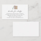 ヴィンテージ用水彩画ベビー エンクロージャーカード (正面/裏面)