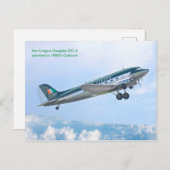 ヴィンテージ用航空機 ポストカード (正面/裏面)