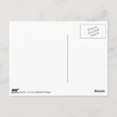 ヴィンテージ甲虫イラストレーションカード ポストカード (裏面)