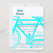 ヴィンテージ男の赤ちゃんシャワー招待状 招待状 (正面)