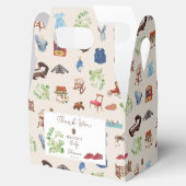 ヴィンテージ男女兼用子供部屋トイズベビーシャワー フェイバーボックス (オープン)