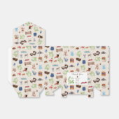 ヴィンテージ男女兼用子供部屋トイズベビーシャワー フェイバーボックス (折り畳みなし)