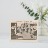 ヴィンテージ画像, アルジェリアの歴史的フィリップヴィル 1930 ポストカード (スタンド正面)