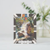 ヴィンテージ画像、スワロー秋、スノードニア ポストカード (スタンド正面)