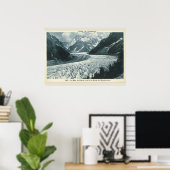ヴィンテージ画像、フランス、シャモニー、モンブラン ポスター (ホームオフィス)