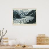 ヴィンテージ画像、フランス、シャモニー、モンブラン ポスター (キッチン)