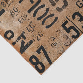 ヴィンテージ番号のティッシュペーパー 薄葉紙 (詳細)