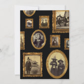 ヴィンテージ異常不気味ハローウィンパーティ 招待状 (裏面)